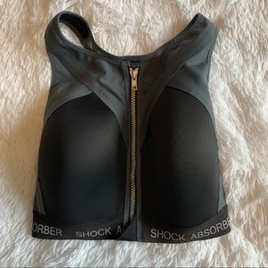 Shock Absorber Front Zip Sports Bra 32G